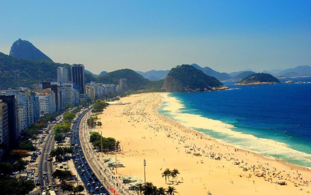 Studio Completo Na Praia De Copacabana Com Ar, Wifi, Netflix, Ate 4 Pessoas, Fundos Claro E Silencioso, Pauloangerami Pj135 Rio de Janeiro Exterior foto