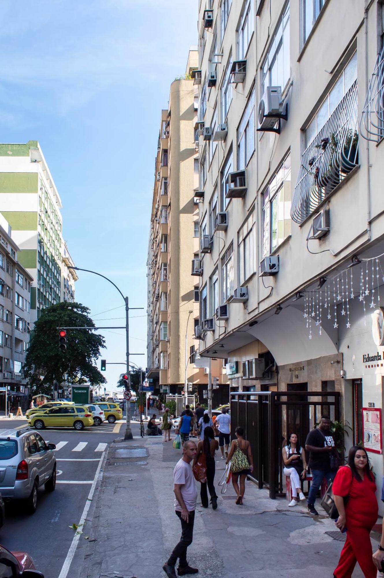 Studio Completo Na Praia De Copacabana Com Ar, Wifi, Netflix, Ate 4 Pessoas, Fundos Claro E Silencioso, Pauloangerami Pj135 Rio de Janeiro Exterior foto